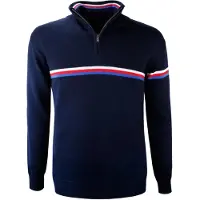 Kama Loke Merino, sweater, hommes, bleu foncé