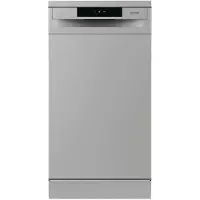Gorenje | Lave-vaisselle | GS520E15S | Pose libre | Largeur 45 cm | Nombre de couverts 9 | Nombre de programmes 5 | | Affichage | Fonction AquaStop | Gris