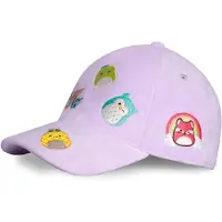Squishmallows Cap Feeling Mallow Casquette pour enfants | Casquette en peluche 20x15x10 cm