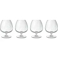 Luigi Bormioli Verre à Cognac Optica 46,5 cl, 4 pcs., Verres à cocktail, Transparent