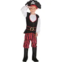 Boland 6821591 Déguisement Enfant Homme Pirate
