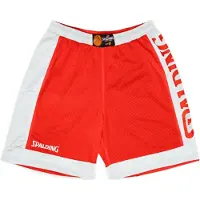 Spalding Short réversible Hommes - Rouge / Blanc