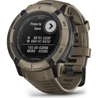 Garmin Instinct 2X Solar Tactical Edition Brun
