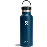 Hydroflask Bouteille Isotherme Hydro Flask Standard Mouth Flex Cap Indigo 532 ml