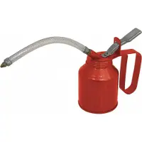 Carpoint Seringue à huile 160 ml acier rouge