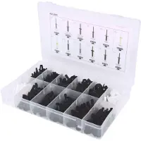 Ks Tools 420.0905 Assortiment De Rivets Plastiques, 235 Pcs