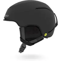 Giro Casque de ski Terra MIPS - Casque de snowboard pour femmes et jeunes - Noir mat - Taille S (52-55,5 cm)