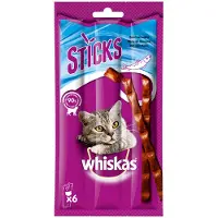 Whiskas Sticks 14 x 36 g pour chat - riches en saumon