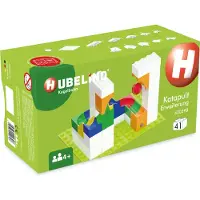 Hubelino marble run : supplément de 41 pièces pour catapultes