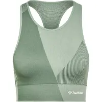 Hummel Unite Seamless Sports Top Vert XS Femme
