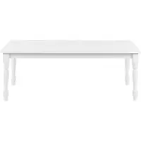 Beliani Table Basse Kokomo Blanc
