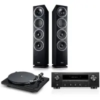 Teufel THEATER 500 + DENON DRA-900H + Pro-Ject Debut S Phono