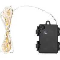 vidaXL Guirlande lumineuse à LED avec 66 LED et ventilateur 660 cm