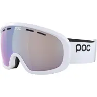 POC Fovea Mid Photochromic Ski Goggles Blanc Light Pink Sky Blu/CAT1-3