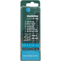 Metabo 627160000 HSS-R 6 Parties En Métal Dans La Cassette