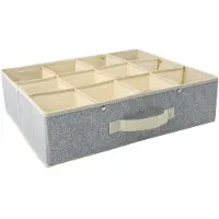 Spirella Boîte De Rangement Microaérée Non-Tissée 12 Compar