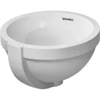 Duravit lavabo encastré ARCHITEC m ÜL o HLB d= 275mm sans trou pour robinetterie blanc (320 mm, 320 mm)