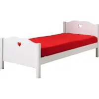 Vipack Lit simple 90x200 cm Amori AMBE9014