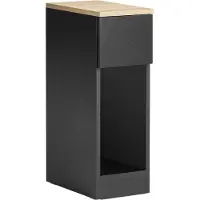 SoBuy Table de Chevet Étroite FBT111-SCH