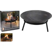 Huismerk Bol de feu en fonte 50 cm