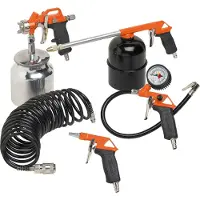 Black & Decker Accessoires à air 5 pcs 1 L