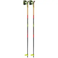 LEKI Mezza Race Poles Jaune 135 cm