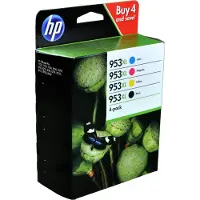 HP 953XL (3HZ52AE) - 4 couleurs - Cartouche d'encre - Grande capacité - Multipack