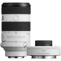 Sony FE 70-200mm F/4.0 G OSS II + Téléconvertisseur 1,4x E-Mount