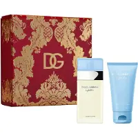 Dolce&Gabbana Dolce gabbana Coffret EDT Bleu clair 50 ml et crème pour le corps 50 ml