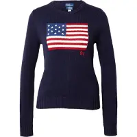 Ralph Lauren Pull-over bleu / bleu marine / rouge / blanc