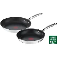 Tefal Duetto+ G732s255 24/28 Cm Frying Pan 2 Units Argenté