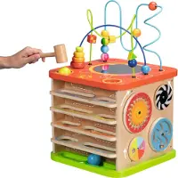 Goki Cube d'activités et de motricité XXL