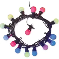 Denver Light String Outdoor & Indoor - Guirlande lumineuse - Tuya App - 14 mètres - WiFi - Google Home - Amazon Alexa - Lampes de jardin - Multi colour - SLP515
