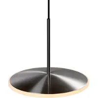 Graypants Lampe suspendue Dish10h en acier