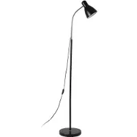 Virone Lampadaire LAR avec bras flexible 155 cm max 20W E27 noir
