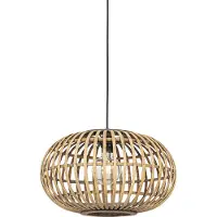 QAZQA Suspension orientale en bambou 44 cm - Amira