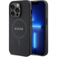 GUESS Guhmp15xpsahmck Iphone 15 Pro Max 6.7 Saffiano Phone Case Clair