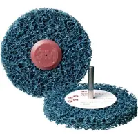 3M Disque de nettoyage grossier bleu,avec