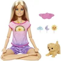 Mattel Brb Poupée Et Méditation Du Matin Au Soir