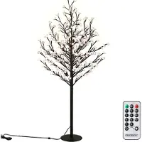 Monzana Arbre Cerisier 220 LED Blanc chaud 220cm