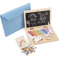 New Classic Toys Jouet éducatif - - Mon premier ordinateur portable - Bois certifié FSC - 3 ans et plus - Mixte