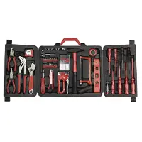 BRÜDER MANNESMANN GREEN LINE 29065 Jeu d'outils, 60 pièces, en coffret
