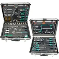 BRÜDER MANNESMANN GREEN LINE 29078 Jeu d'outils, 160 pièces, en coffret