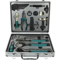 BRÜDER MANNESMANN Jeu d'outils pour vélo, 33 pièces ; 00650