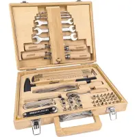 BRÜDER MANNESMANN M29003 Jeu d'outils ECOLINE, coffret de 75 pièces
