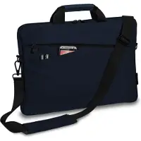 Pedea Sacoche pour ordinateur portable 17.3 pouces (43.9cm) FASHION Sacoche pour ordinateur portable avec (17.30", Universel), Sac pour notebook, Bleu, Noir