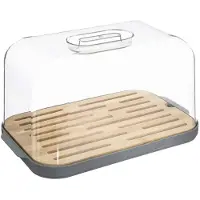 5 Five Boîte à pain en plastique et bambou