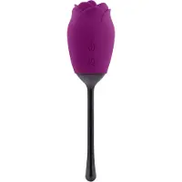 Playboy - vibromasseur langue rose - étanche rechargeable silicone violet