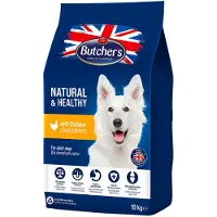 Butcher's Natural&amp;Healthy croquettes pour chien avec du poulet 20g (2 x 10kg)