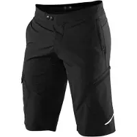 100% short de cyclisme 100% homme Ridecamp , noir, 36